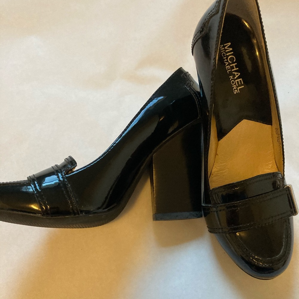 MK Black Patent Heels 🖤